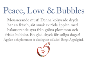 Must - Peace, Love & Bubbles!