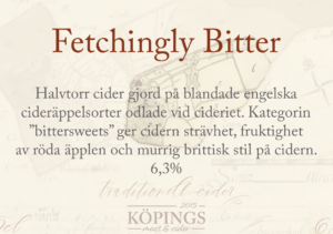 Cider - Fetchingly Bitter